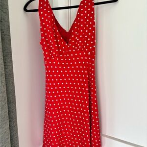 Red Polka Dot Dress